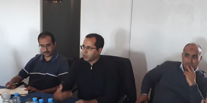 إقليمية الحزب تواصل تواصلها مع المحليات بلقاء ناجح مع محلية الدراركة